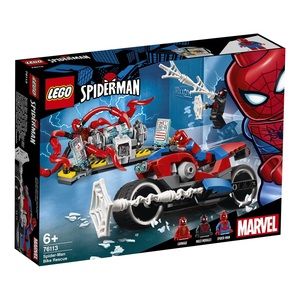 Spider-Man Bike Rescue Lego Set